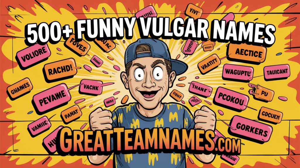 Funny Vulgar Name