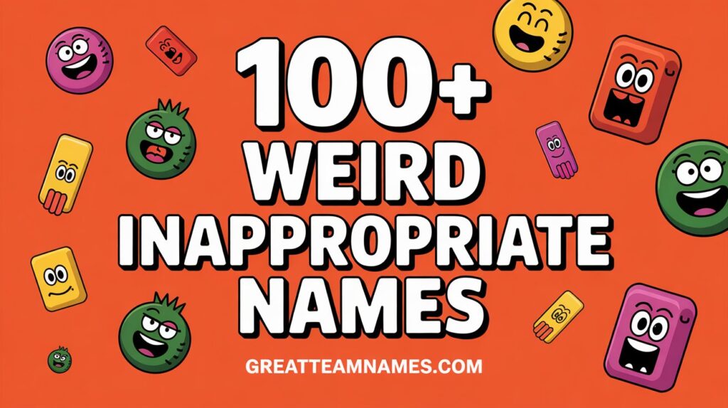 Weird Inappropriate Name