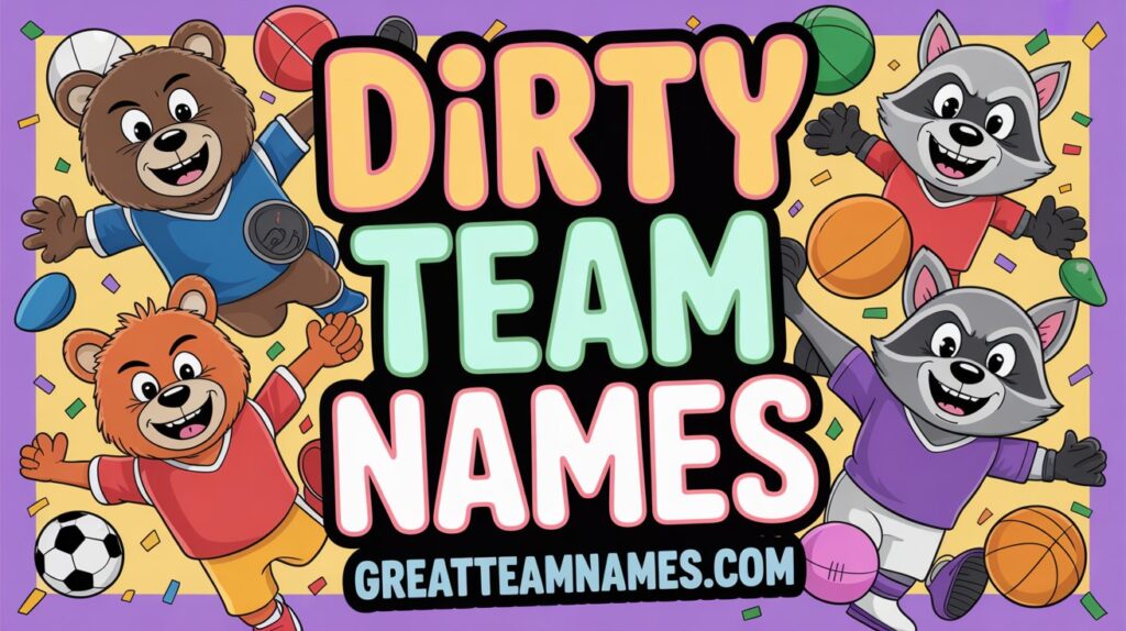 Dirty Team Names