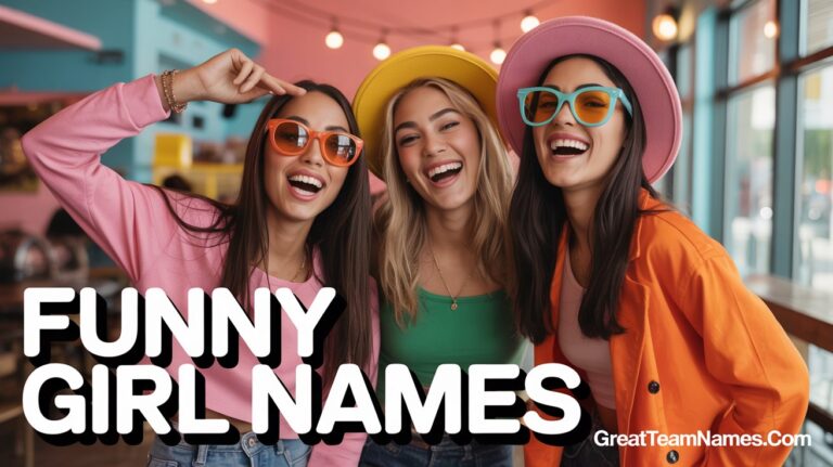Funny Girl Names