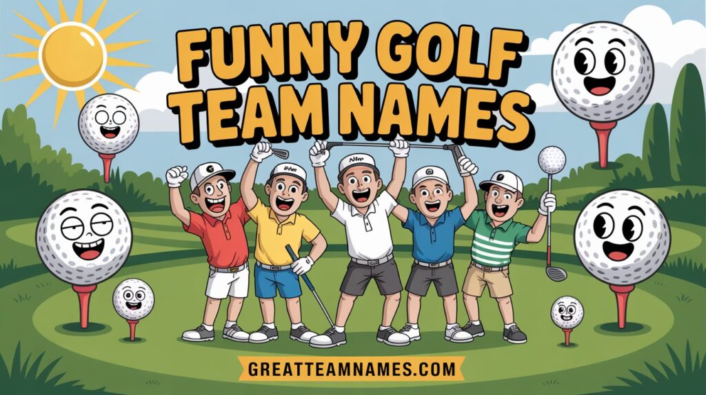 Funny Golf Team Name