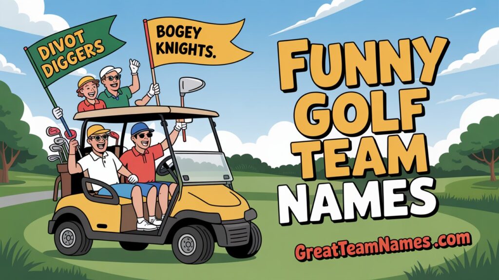 Funny Golf Team Names