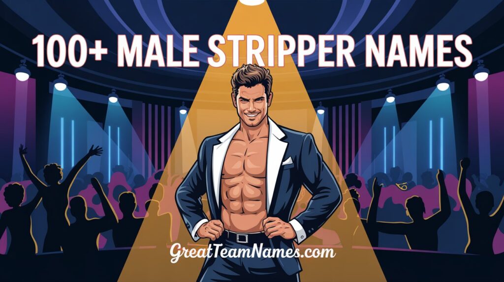 Male Stripper Name