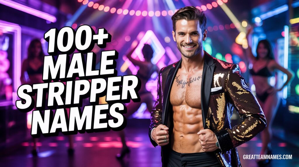 Male Stripper Names