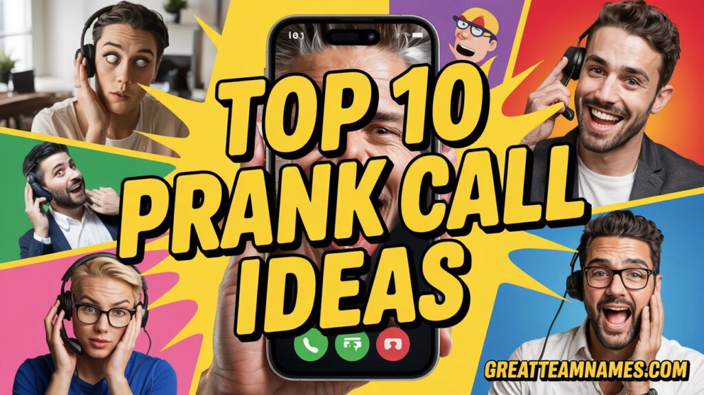 Top 10 Prank Call Ideas