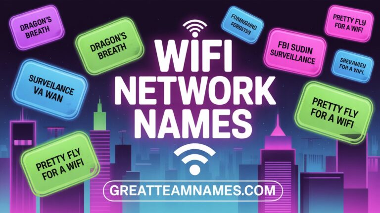 WiFi Network Names